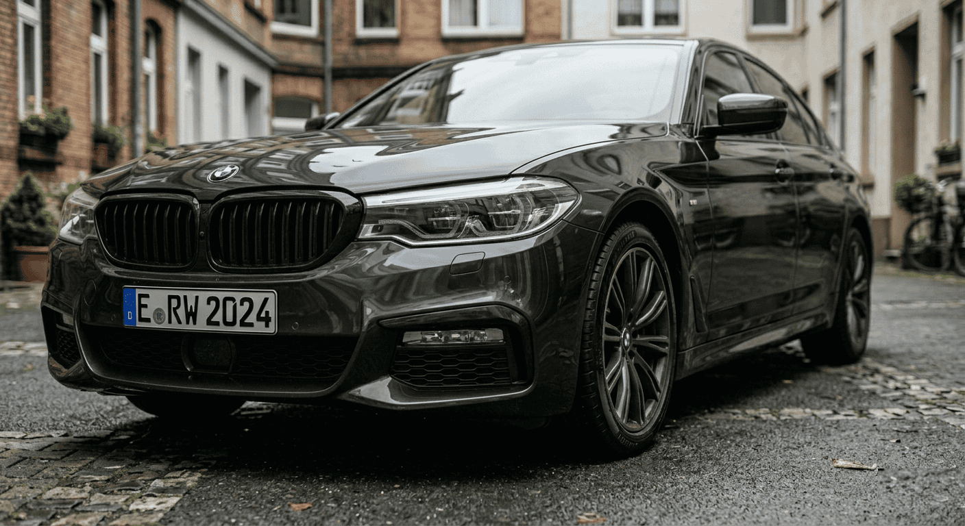 Nachher glänzender Lack & sauberer Innenraum